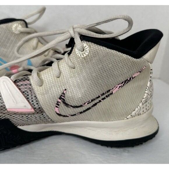 Nike Kyrie 7 Air Zoom Basketball Shoes Pale Ivory CZ0141-100 Men  8.5 Excellent main image 8